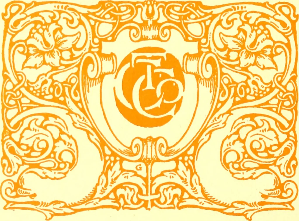 An illustration from The art & practice of typography : a manual of American printing, including a brief history up to the twentieth century, with reproductions of the work of early masters of the craft, and a practical discussion and an extensive demonstration of the modern use of type-faces and methods of arrangement, 1917, leaf 145