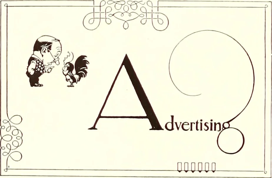 An illustration from The art & practice of typography : a manual of American printing, including a brief history up to the twentieth century, with reproductions of the work of early masters of the craft, and a practical discussion and an extensive demonstration of the modern use of type-faces and methods of arrangement, 1917, leaf 151