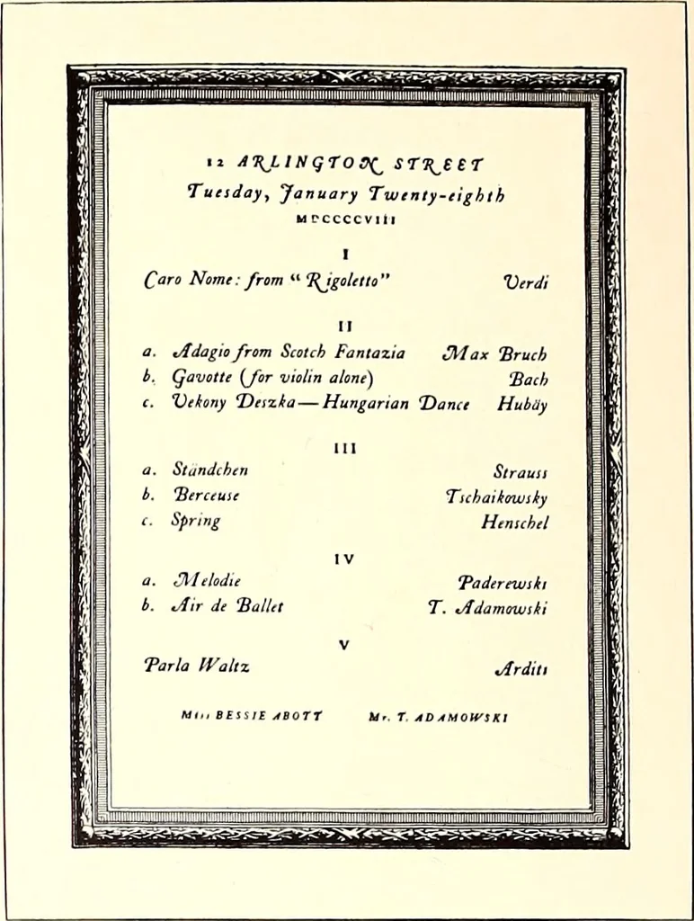 An illustration from The art & practice of typography : a manual of American printing, including a brief history up to the twentieth century, with reproductions of the work of early masters of the craft, and a practical discussion and an extensive demonstration of the modern use of type-faces and methods of arrangement, 1917, leaf 173