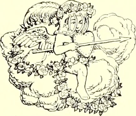 An illustration from The art & practice of typography : a manual of American printing, including a brief history up to the twentieth century, with reproductions of the work of early masters of the craft, and a practical discussion and an extensive demonstration of the modern use of type-faces and methods of arrangement, 1917, leaf 226