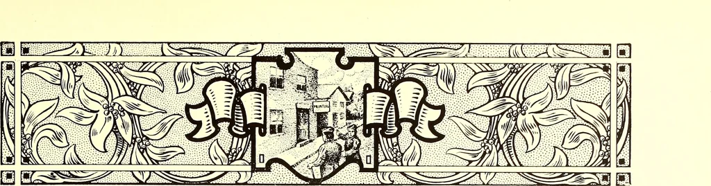 An illustration from The art & practice of typography : a manual of American printing, including a brief history up to the twentieth century, with reproductions of the work of early masters of the craft, and a practical discussion and an extensive demonstration of the modern use of type-faces and methods of arrangement, 1917, leaf 230