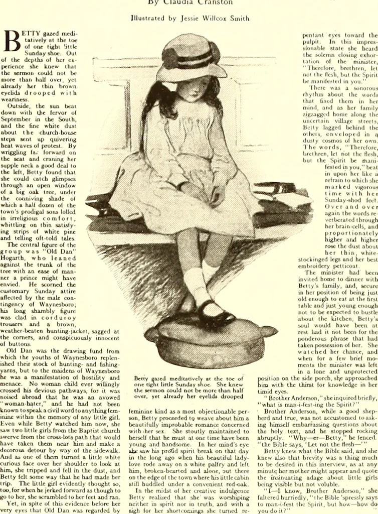 An illustration from The art & practice of typography : a manual of American printing, including a brief history up to the twentieth century, with reproductions of the work of early masters of the craft, and a practical discussion and an extensive demonstration of the modern use of type-faces and methods of arrangement, 1917, leaf 264