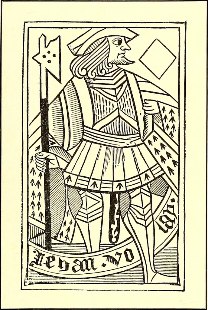 An illustration from The art & practice of typography : a manual of American printing, including a brief history up to the twentieth century, with reproductions of the work of early masters of the craft, and a practical discussion and an extensive demonstration of the modern use of type-faces and methods of arrangement, 1917, leaf 40