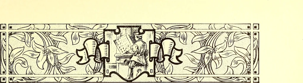 An illustration from The art & practice of typography : a manual of American printing, including a brief history up to the twentieth century, with reproductions of the work of early masters of the craft, and a practical discussion and an extensive demonstration of the modern use of type-faces and methods of arrangement, 1917, leaf 50