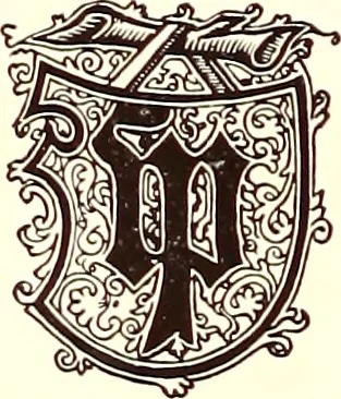 An illustration from The art & practice of typography : a manual of American printing, including a brief history up to the twentieth century, with reproductions of the work of early masters of the craft, and a practical discussion and an extensive demonstration of the modern use of type-faces and methods of arrangement, 1917, leaf 75