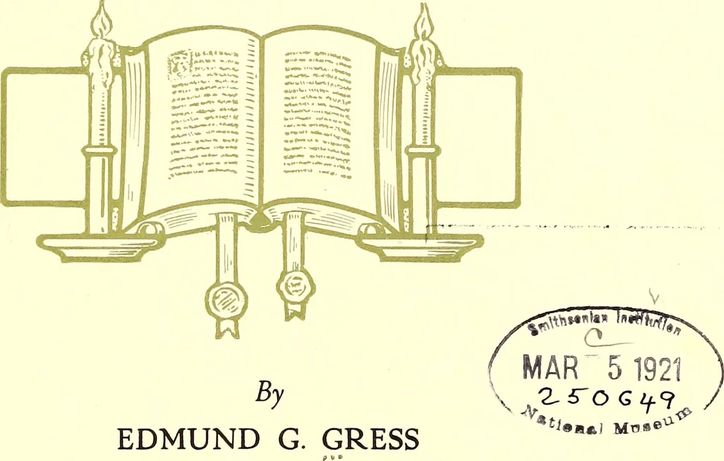 An illustration from The art & practice of typography : a manual of American printing, including a brief history up to the twentieth century, with reproductions of the work of early masters of the craft, and a practical discussion and an extensive demonstration of the modern use of type-faces and methods of arrangement, 1917, leaf 8