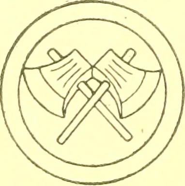 An illustration from The art & practice of typography : a manual of American printing, including a brief history up to the twentieth century, with reproductions of the work of early masters of the craft, and a practical discussion and an extensive demonstration of the modern use of type-faces and methods of arrangement, 1917, leaf 91