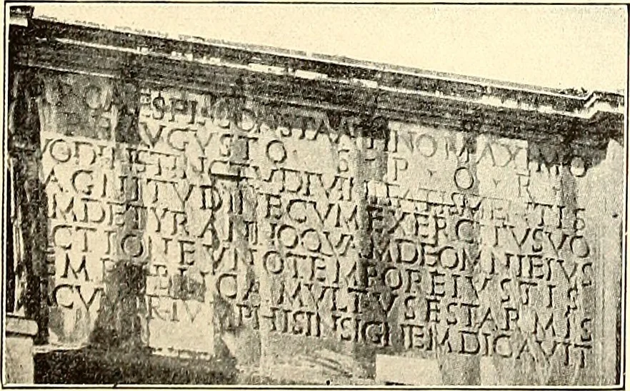 An illustration from The art & practice of typography : a manual of American printing, including a brief history up to the twentieth century, with reproductions of the work of early masters of the craft, and a practical discussion and an extensive demonstration of the modern use of type-faces and methods of arrangement, 1917, leaf 96
