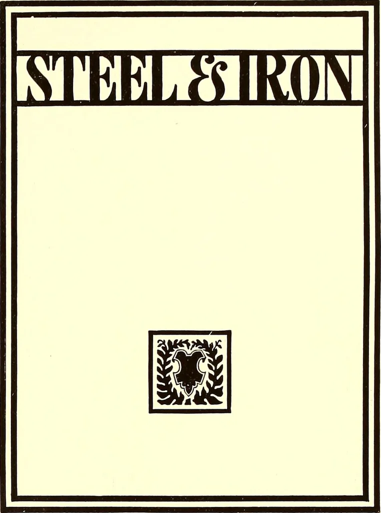 An illustration from The art & practice of typography : a manual of American printing, including a brief history up to the twentieth century, with reproductions of the work of early masters of the craft, and a practical discussion and an extensive demonstration of the modern use of type-faces and methods of arrangement, 1917, leaf 96