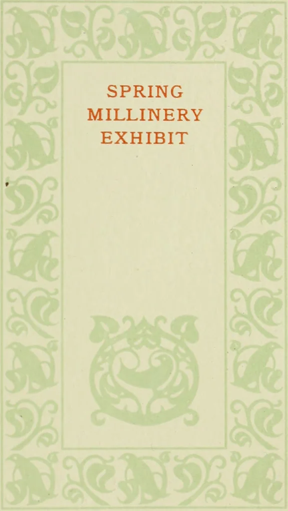 An illustration from The art & practice of typography : a manual of American printing, including a brief history up to the twentieth century, with reproductions of the work of early masters of the craft, and a practical discussion and an extensive demonstration of the modern use of type-faces and methods of arrangement, 1917, leaf 108