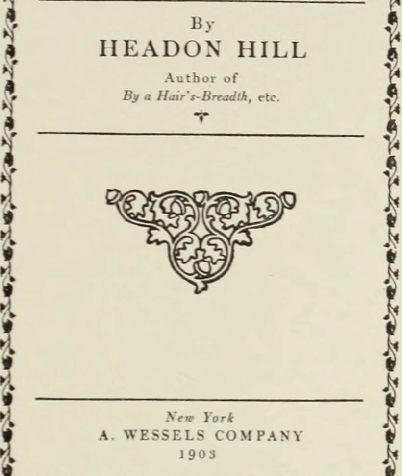 An illustration from The art & practice of typography : a manual of American printing, including a brief history up to the twentieth century, with reproductions of the work of early masters of the craft, and a practical discussion and an extensive demonstration of the modern use of type-faces and methods of arrangement, 1917, leaf 150