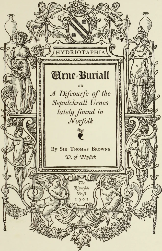 An illustration from The art & practice of typography : a manual of American printing, including a brief history up to the twentieth century, with reproductions of the work of early masters of the craft, and a practical discussion and an extensive demonstration of the modern use of type-faces and methods of arrangement, 1917, leaf 152