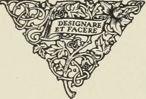 An illustration from The art & practice of typography : a manual of American printing, including a brief history up to the twentieth century, with reproductions of the work of early masters of the craft, and a practical discussion and an extensive demonstration of the modern use of type-faces and methods of arrangement, 1917, leaf 168
