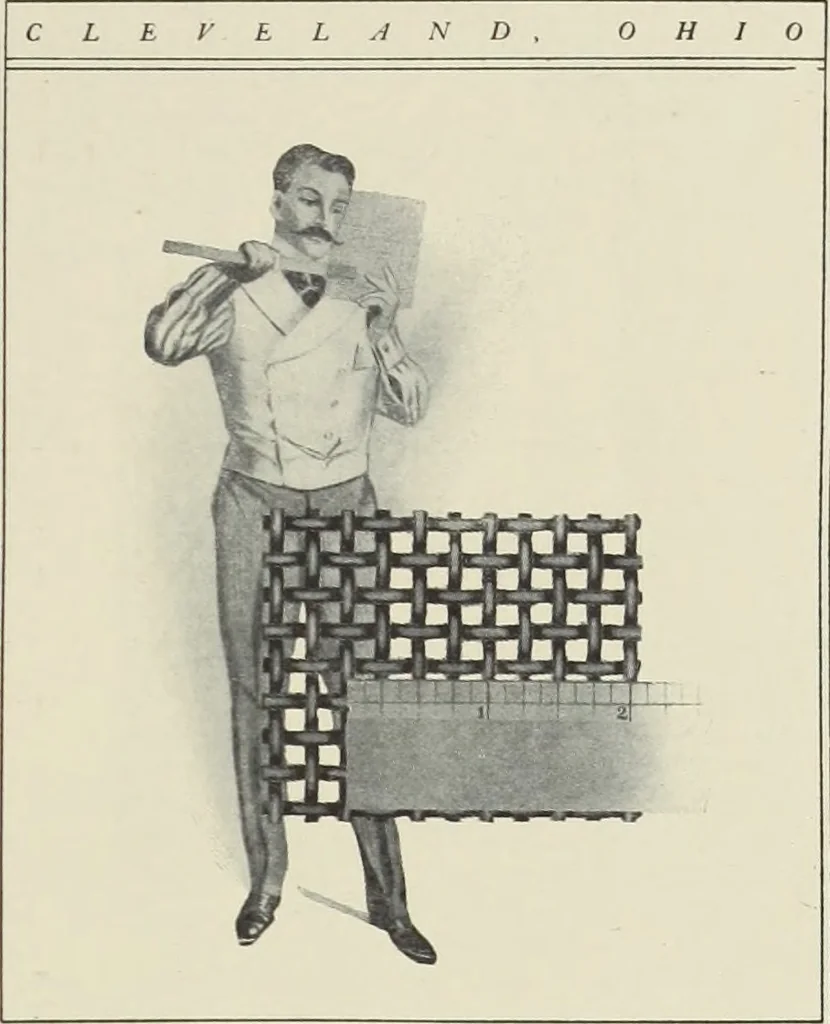 An illustration from The art & practice of typography : a manual of American printing, including a brief history up to the twentieth century, with reproductions of the work of early masters of the craft, and a practical discussion and an extensive demonstration of the modern use of type-faces and methods of arrangement, 1917, leaf 182