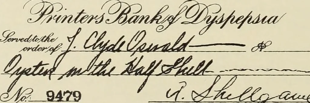 An illustration from The art & practice of typography : a manual of American printing, including a brief history up to the twentieth century, with reproductions of the work of early masters of the craft, and a practical discussion and an extensive demonstration of the modern use of type-faces and methods of arrangement, 1917, leaf 189