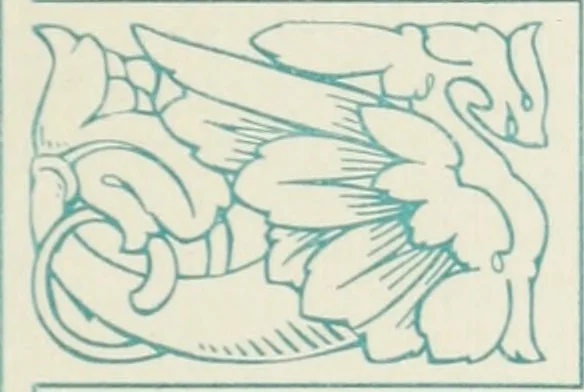 An illustration from The art & practice of typography : a manual of American printing, including a brief history up to the twentieth century, with reproductions of the work of early masters of the craft, and a practical discussion and an extensive demonstration of the modern use of type-faces and methods of arrangement, 1917, leaf 190