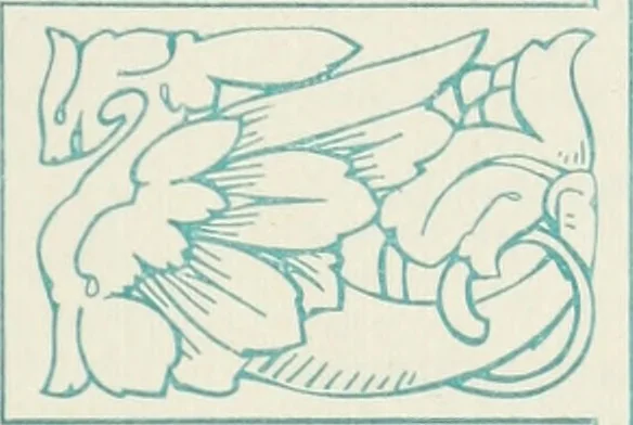 An illustration from The art & practice of typography : a manual of American printing, including a brief history up to the twentieth century, with reproductions of the work of early masters of the craft, and a practical discussion and an extensive demonstration of the modern use of type-faces and methods of arrangement, 1917, leaf 190