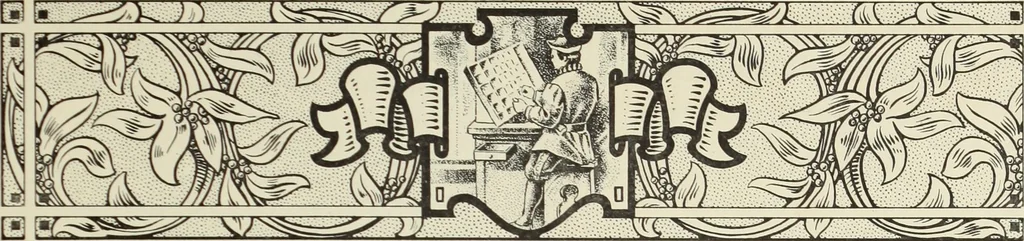 An illustration from The art & practice of typography : a manual of American printing, including a brief history up to the twentieth century, with reproductions of the work of early masters of the craft, and a practical discussion and an extensive demonstration of the modern use of type-faces and methods of arrangement, 1917, leaf 214