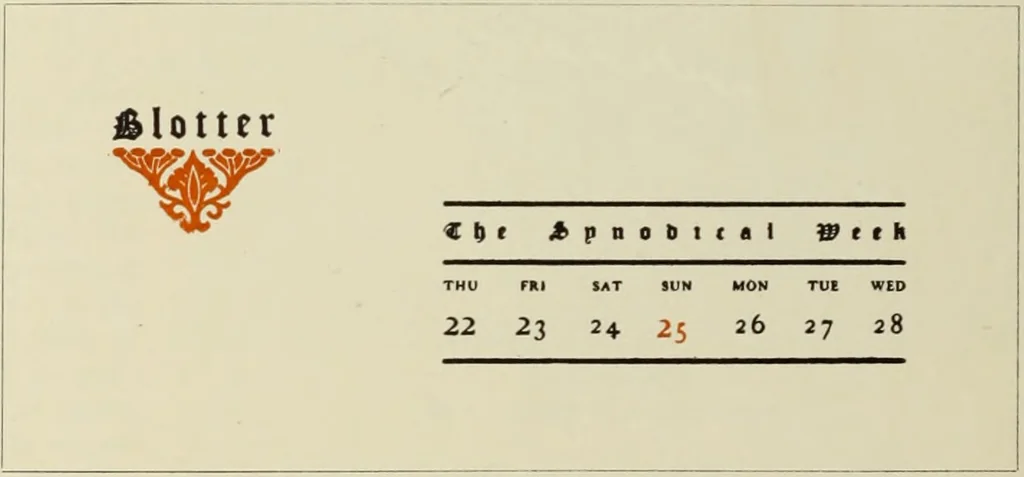 An illustration from The art & practice of typography : a manual of American printing, including a brief history up to the twentieth century, with reproductions of the work of early masters of the craft, and a practical discussion and an extensive demonstration of the modern use of type-faces and methods of arrangement, 1917, leaf 247