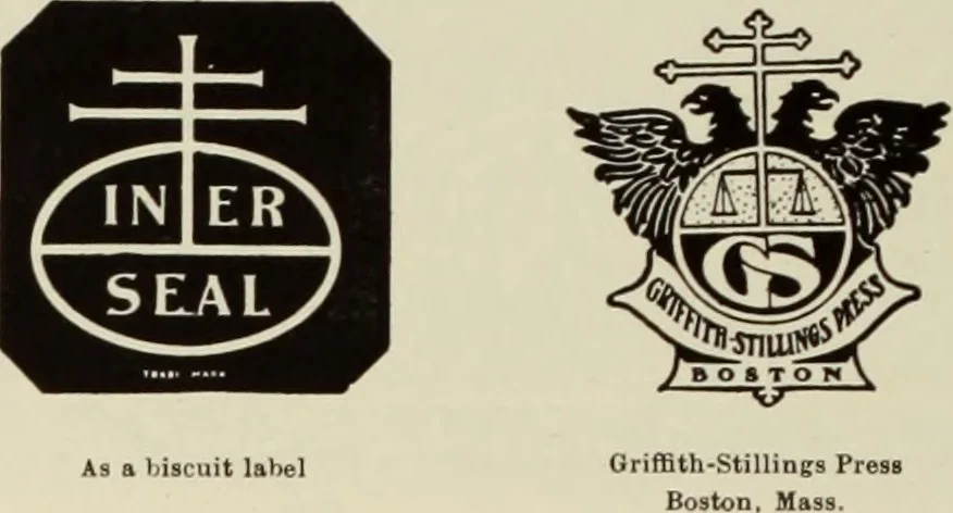 An illustration from The art & practice of typography : a manual of American printing, including a brief history up to the twentieth century, with reproductions of the work of early masters of the craft, and a practical discussion and an extensive demonstration of the modern use of type-faces and methods of arrangement, 1917, leaf 285
