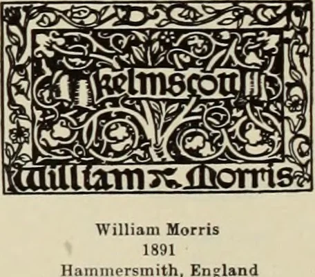 An illustration from The art & practice of typography : a manual of American printing, including a brief history up to the twentieth century, with reproductions of the work of early masters of the craft, and a practical discussion and an extensive demonstration of the modern use of type-faces and methods of arrangement, 1917, leaf 285
