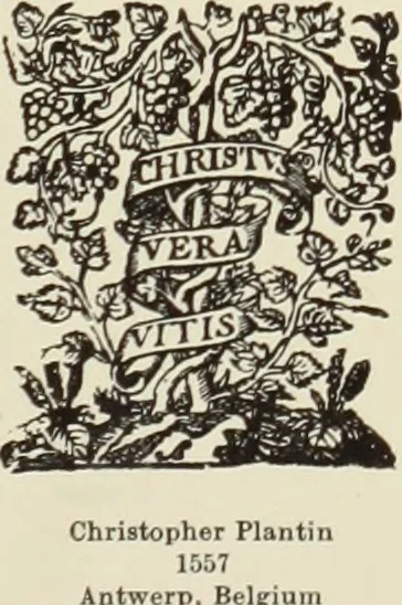 An illustration from The art & practice of typography : a manual of American printing, including a brief history up to the twentieth century, with reproductions of the work of early masters of the craft, and a practical discussion and an extensive demonstration of the modern use of type-faces and methods of arrangement, 1917, leaf 286