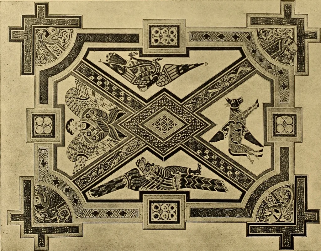 An illustration from The art & practice of typography : a manual of American printing, including a brief history up to the twentieth century, with reproductions of the work of early masters of the craft, and a practical discussion and an extensive demonstration of the modern use of type-faces and methods of arrangement, 1917, leaf 41