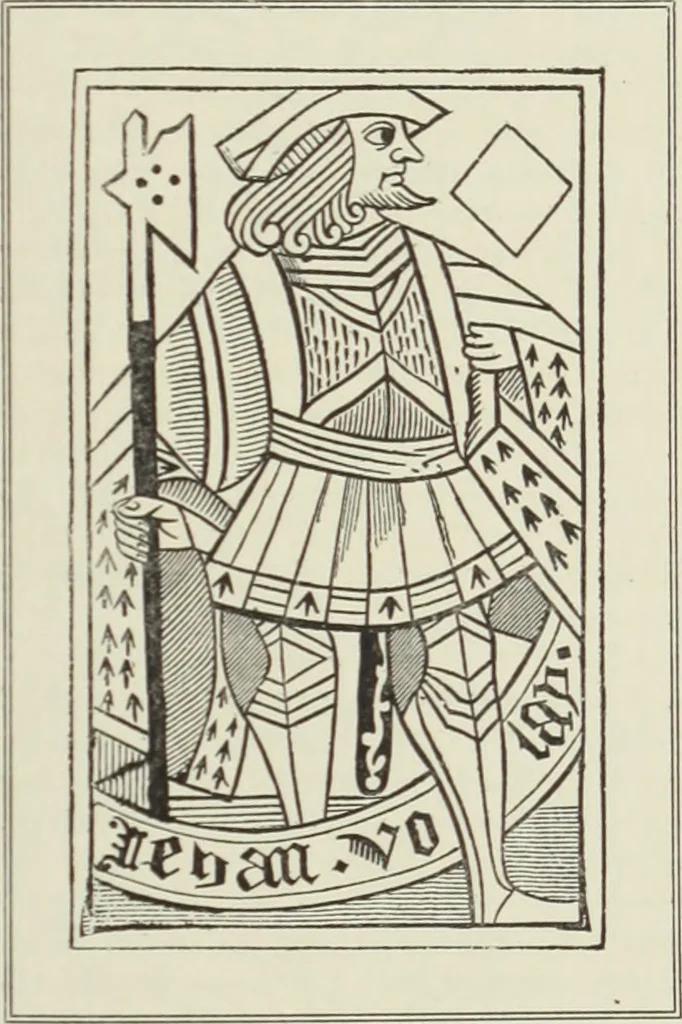 An illustration from The art & practice of typography : a manual of American printing, including a brief history up to the twentieth century, with reproductions of the work of early masters of the craft, and a practical discussion and an extensive demonstration of the modern use of type-faces and methods of arrangement, 1917, leaf 52