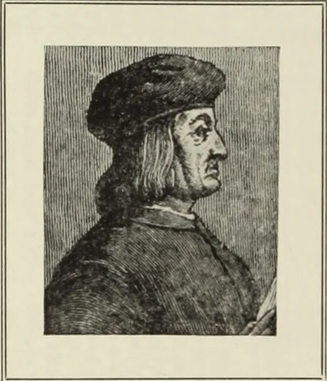 An illustration from The art & practice of typography : a manual of American printing, including a brief history up to the twentieth century, with reproductions of the work of early masters of the craft, and a practical discussion and an extensive demonstration of the modern use of type-faces and methods of arrangement, 1917, leaf 55