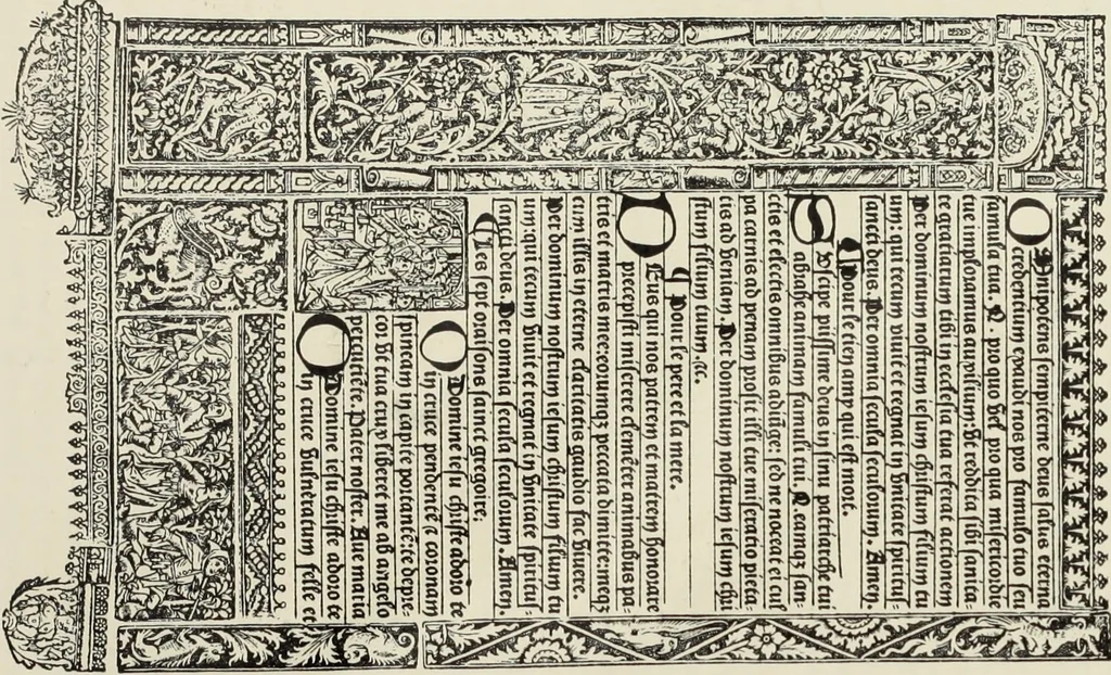 An illustration from The art & practice of typography : a manual of American printing, including a brief history up to the twentieth century, with reproductions of the work of early masters of the craft, and a practical discussion and an extensive demonstration of the modern use of type-faces and methods of arrangement, 1917, leaf 67