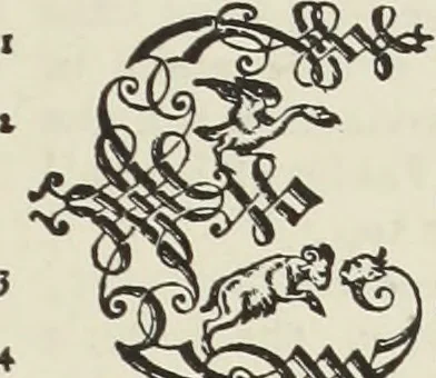 An illustration from The art & practice of typography : a manual of American printing, including a brief history up to the twentieth century, with reproductions of the work of early masters of the craft, and a practical discussion and an extensive demonstration of the modern use of type-faces and methods of arrangement, 1917, leaf 68