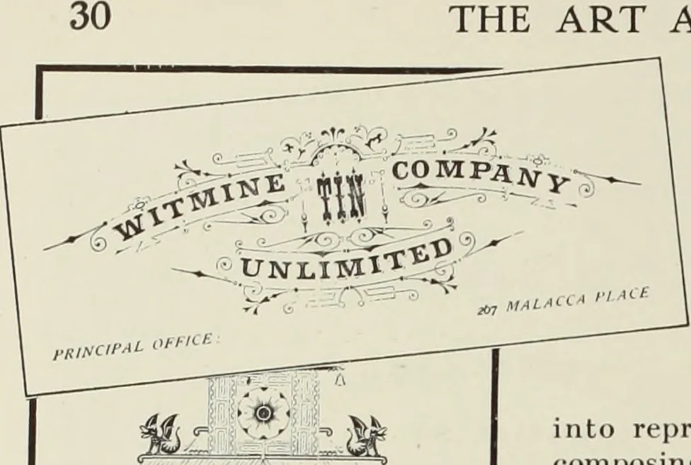 An illustration from The art & practice of typography : a manual of American printing, including a brief history up to the twentieth century, with reproductions of the work of early masters of the craft, and a practical discussion and an extensive demonstration of the modern use of type-faces and methods of arrangement, 1917, leaf 85