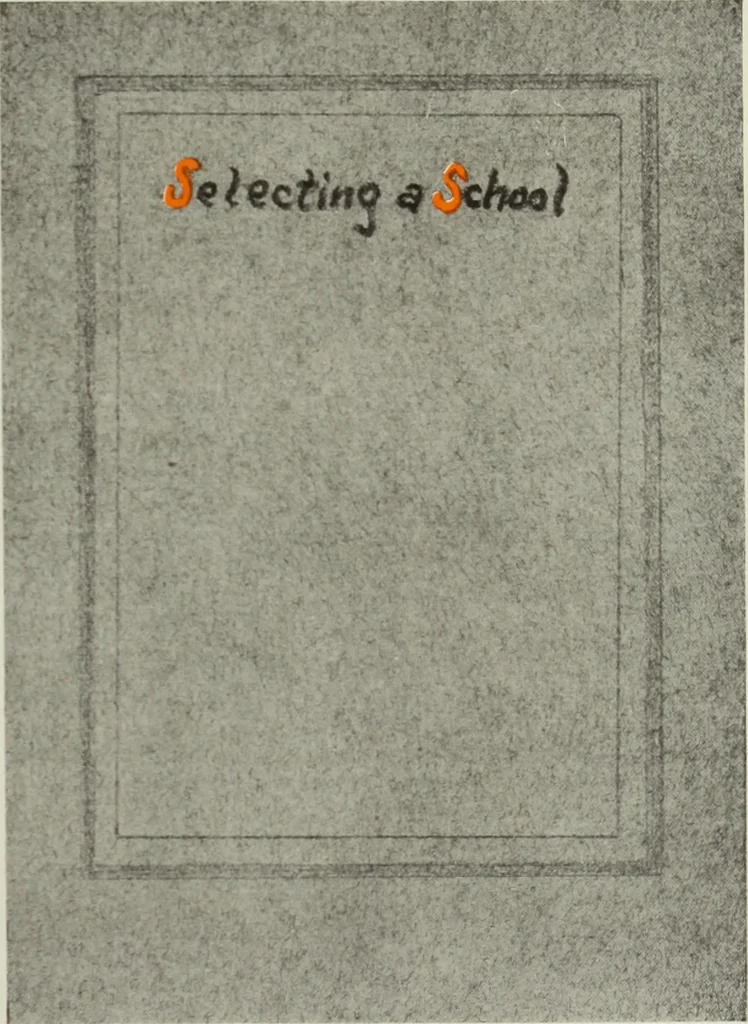 An illustration from The art & practice of typography : a manual of American printing, including a brief history up to the twentieth century, with reproductions of the work of early masters of the craft, and a practical discussion and an extensive demonstration of the modern use of type-faces and methods of arrangement, 1917, leaf 96