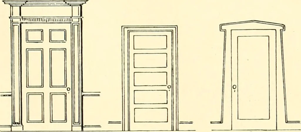 An illustration from Art principles in house, furniture, and village building; an exposition of designing principles which every house builder, furniture user, and village dweller should know, 1921, leaf 102