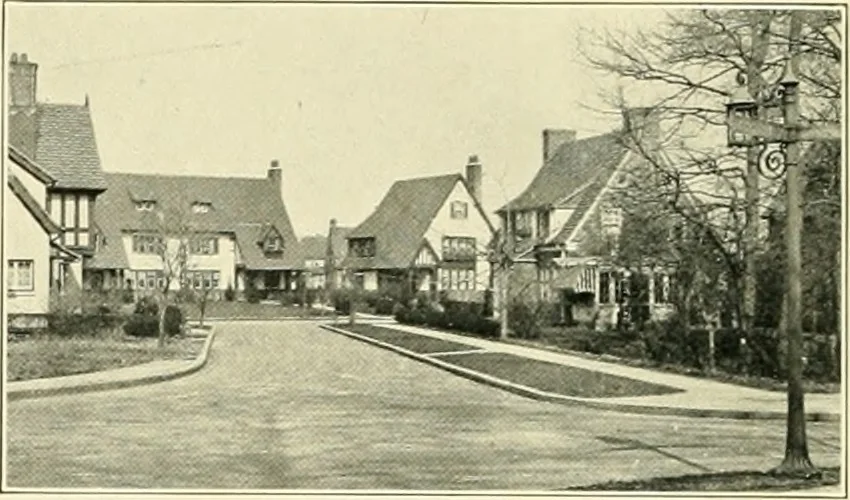 An illustration from Art principles in house, furniture, and village building; an exposition of designing principles which every house builder, furniture user, and village dweller should know, 1921, leaf 125