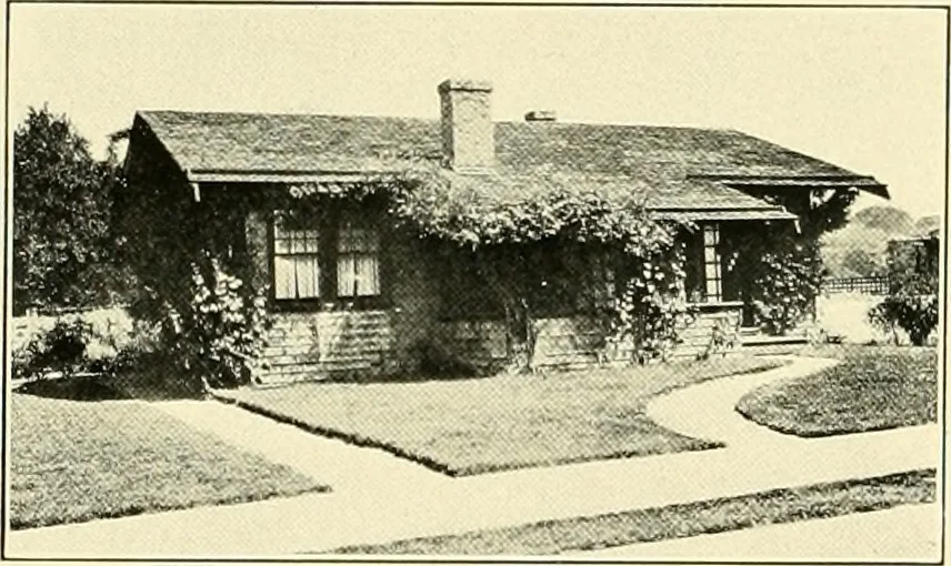 An illustration from Art principles in house, furniture, and village building; an exposition of designing principles which every house builder, furniture user, and village dweller should know, 1921, leaf 21