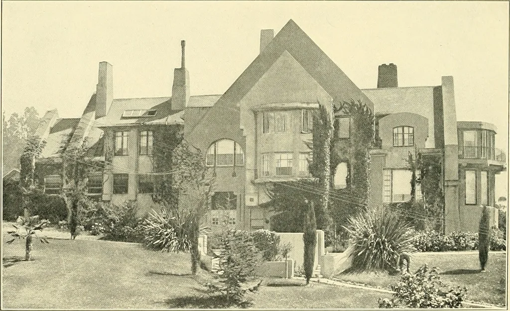 An illustration from Art principles in house, furniture, and village building; an exposition of designing principles which every house builder, furniture user, and village dweller should know, 1921, leaf 23