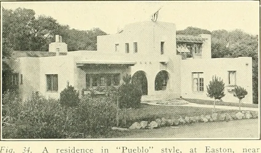 An illustration from Art principles in house, furniture, and village building; an exposition of designing principles which every house builder, furniture user, and village dweller should know, 1921, leaf 24
