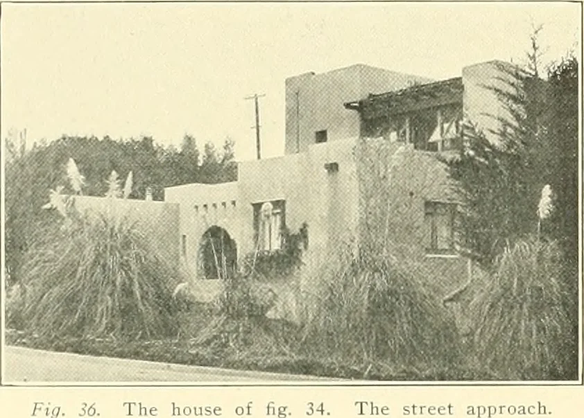 An illustration from Art principles in house, furniture, and village building; an exposition of designing principles which every house builder, furniture user, and village dweller should know, 1921, leaf 24