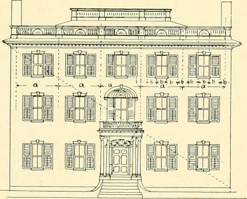 An illustration from Art principles in house, furniture, and village building; an exposition of designing principles which every house builder, furniture user, and village dweller should know, 1921, leaf 31
