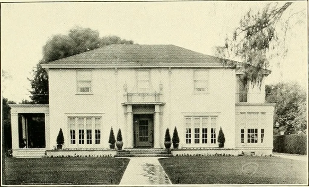 An illustration from Art principles in house, furniture, and village building; an exposition of designing principles which every house builder, furniture user, and village dweller should know, 1921, leaf 40