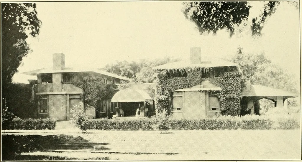 An illustration from Art principles in house, furniture, and village building; an exposition of designing principles which every house builder, furniture user, and village dweller should know, 1921, leaf 41