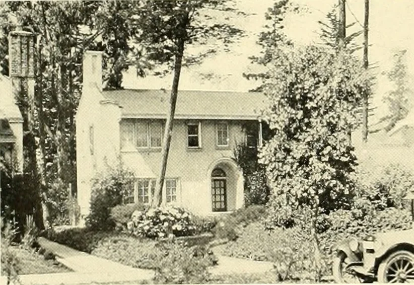 An illustration from Art principles in house, furniture, and village building; an exposition of designing principles which every house builder, furniture user, and village dweller should know, 1921, leaf 43