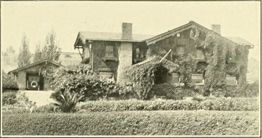 An illustration from Art principles in house, furniture, and village building; an exposition of designing principles which every house builder, furniture user, and village dweller should know, 1921, leaf 45