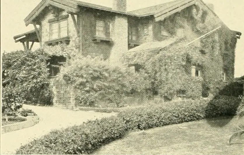 An illustration from Art principles in house, furniture, and village building; an exposition of designing principles which every house builder, furniture user, and village dweller should know, 1921, leaf 45