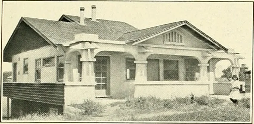 An illustration from Art principles in house, furniture, and village building; an exposition of designing principles which every house builder, furniture user, and village dweller should know, 1921, leaf 46