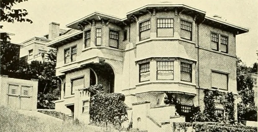 An illustration from Art principles in house, furniture, and village building; an exposition of designing principles which every house builder, furniture user, and village dweller should know, 1921, leaf 47