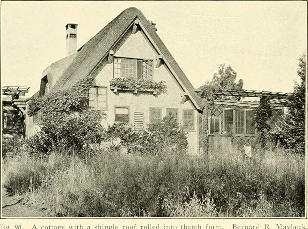 An illustration from Art principles in house, furniture, and village building; an exposition of designing principles which every house builder, furniture user, and village dweller should know, 1921, leaf 48