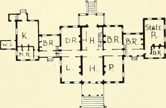 An illustration from Art principles in house, furniture, and village building; an exposition of designing principles which every house builder, furniture user, and village dweller should know, 1921, leaf 56