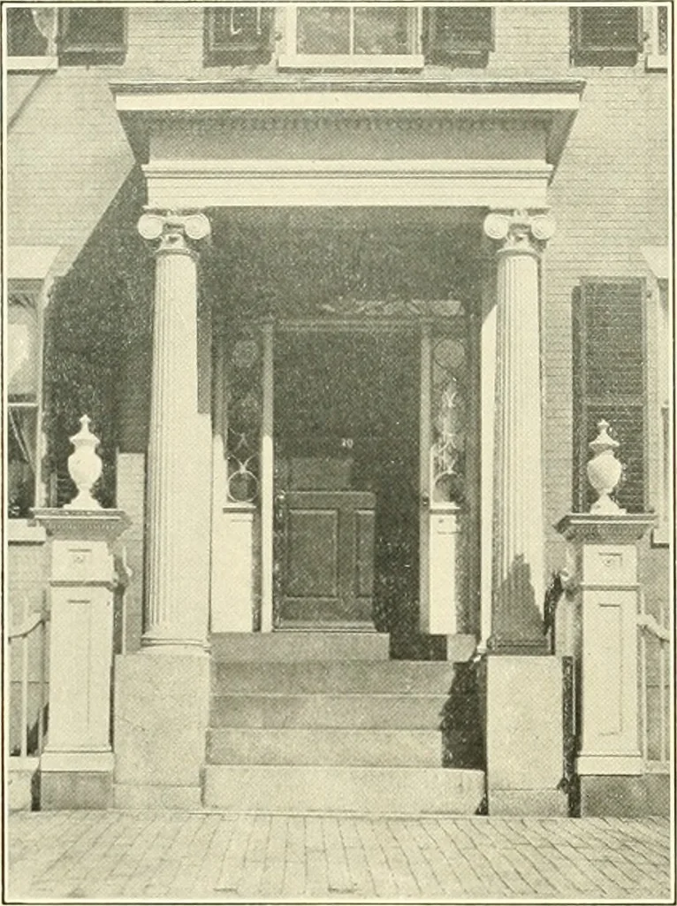 An illustration from Art principles in house, furniture, and village building; an exposition of designing principles which every house builder, furniture user, and village dweller should know, 1921, leaf 56